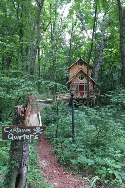 Casa en un bosque