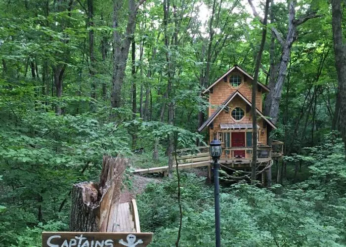 Casa en un bosque