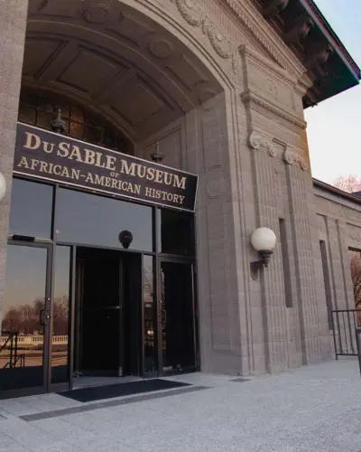 Exterior del Museo DuSable de Historia Afroamericana