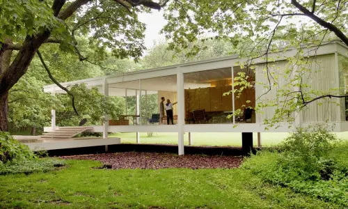 El exterior de una casa