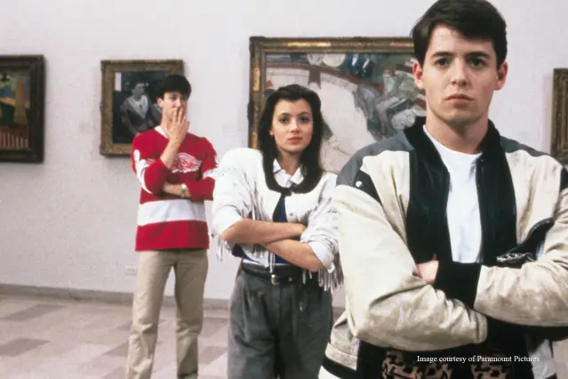 Ferris Bueller en el Instituto de Arte de Chicago - Imagen cortesía de Paramount Pictures