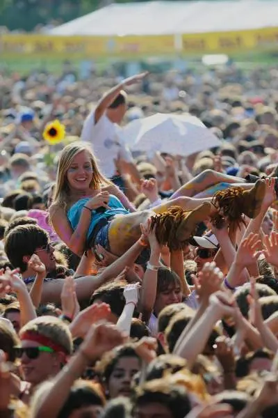 Multitud en lollapalooza