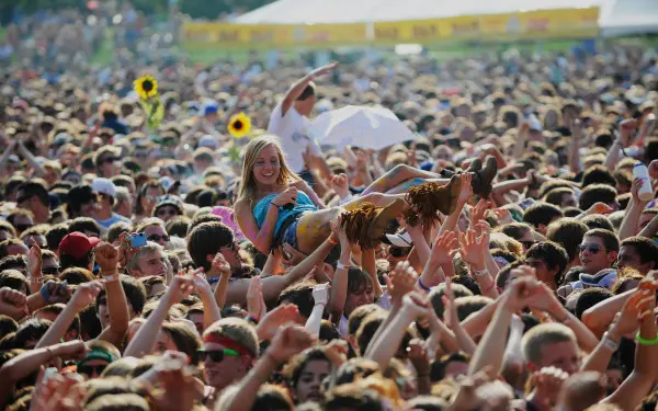 Multitud en Lollapalooza