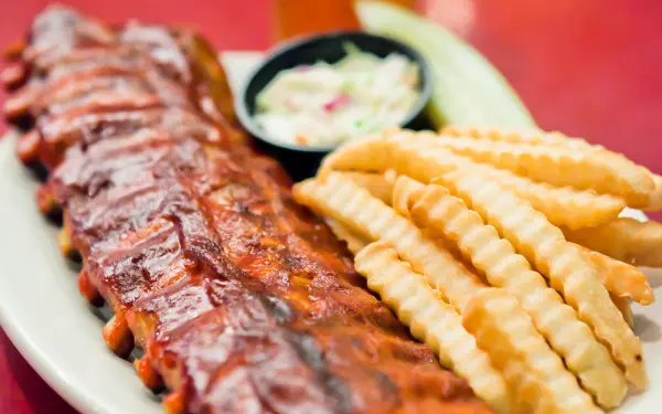 Costillas de lechal en Twin Anchors