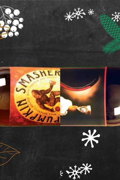 Pumpkin Smasher, cerveza artesanal de malta elaborada con calabaza y especias, y Jingle Java Holiday Stout, elaborada enIllinois.