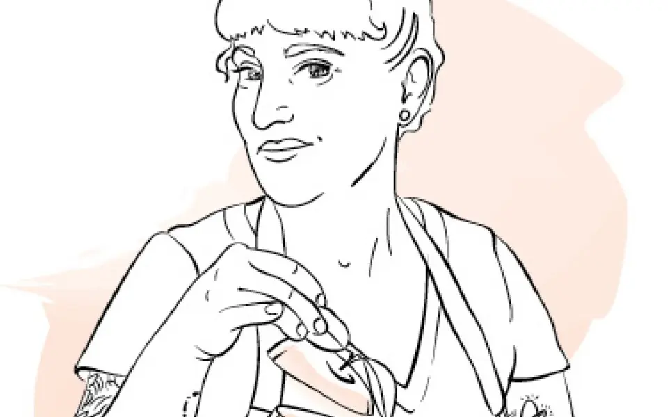 Dibujo del chef