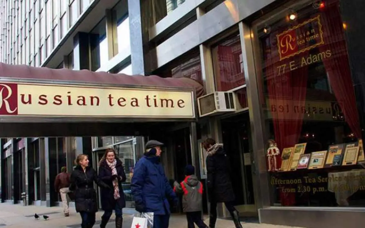 Exterior de la tienda Russian Tea Time