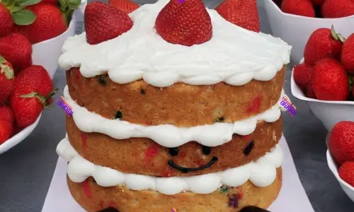 Plato de productos horneados