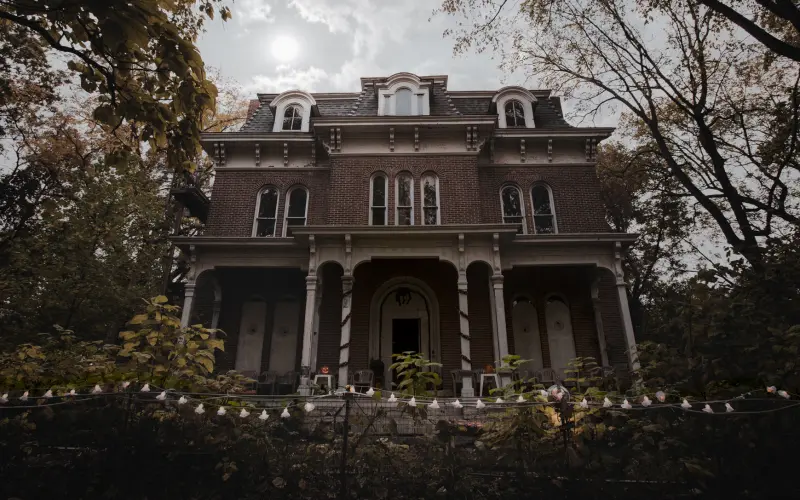El exterior de una casa