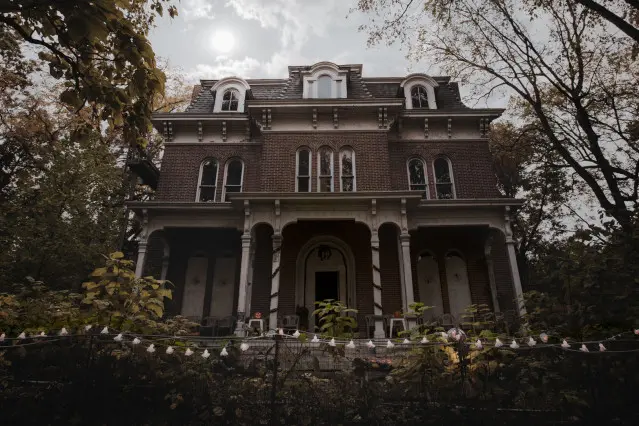 El exterior de una casa