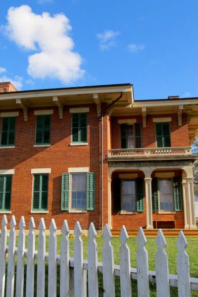 la antigua casa del 18º Presidente Ulysses S Grant