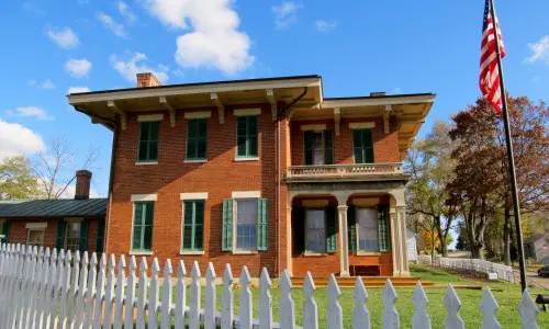 la antigua casa del 18º Presidente Ulysses S Grant