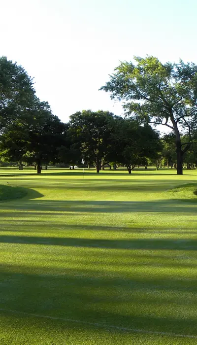 Un campo de golf