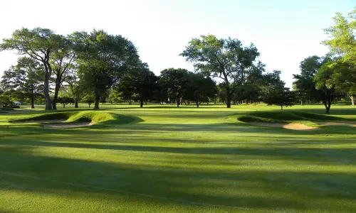 Un campo de golf