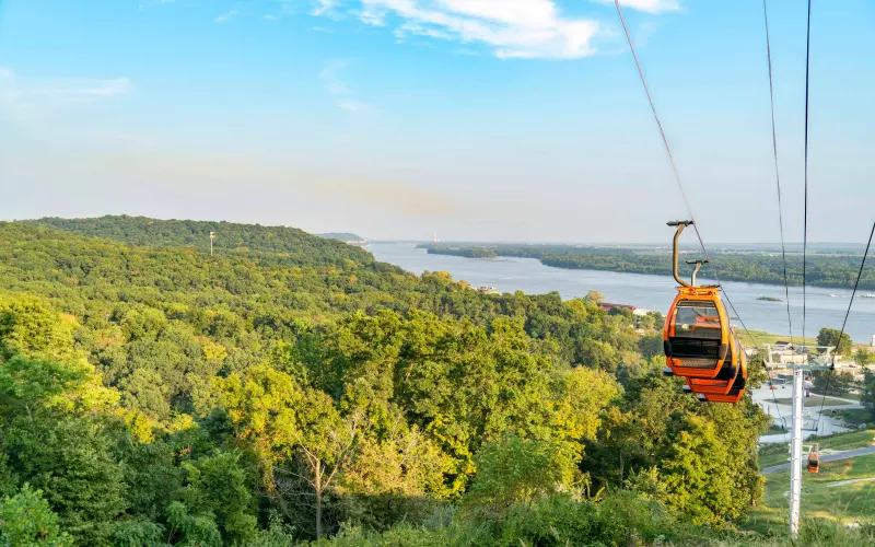 Puesta de sol en la Góndola Sky Tour.
