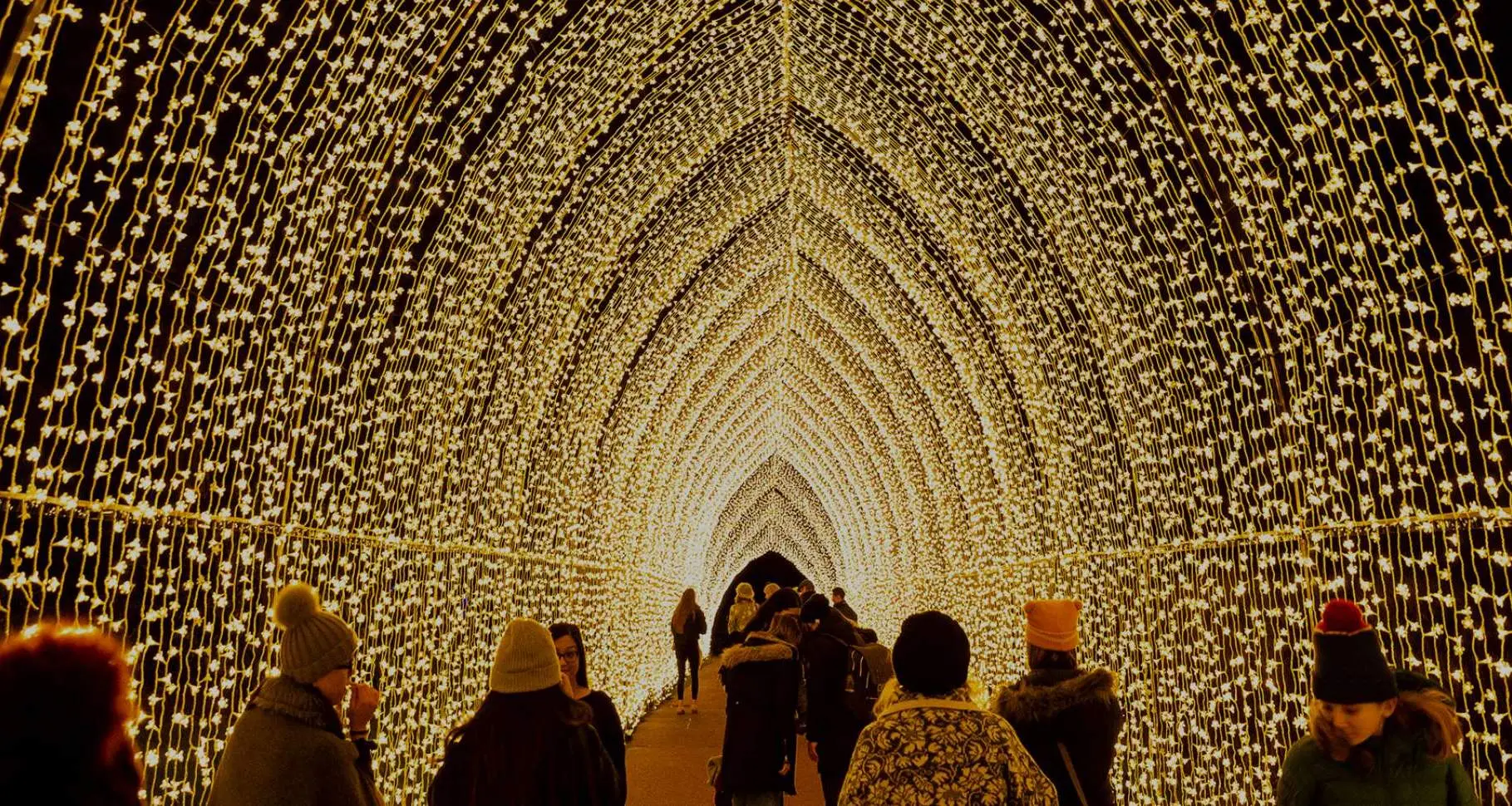 Un túnel de luces