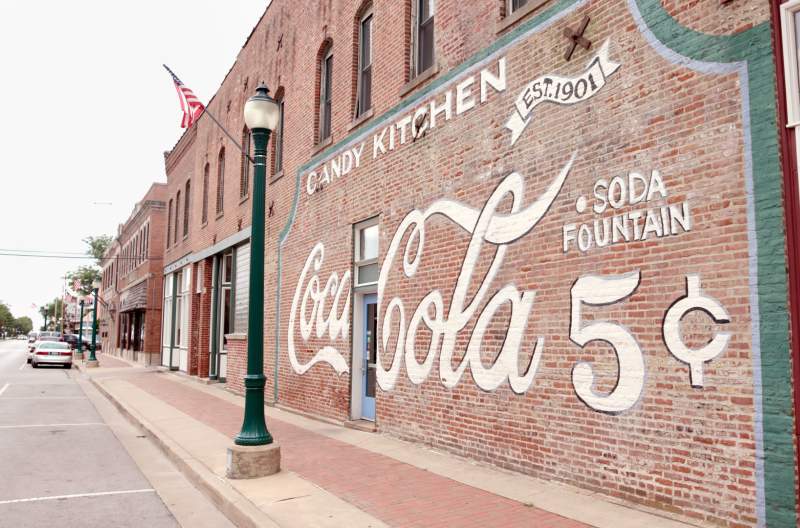 Tuscola Candy Kitchen Hecho en Illinois Disfruta de Illinois