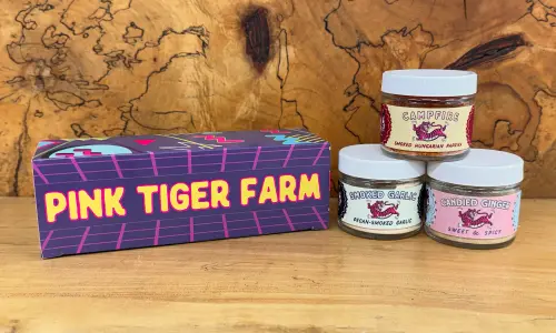 Pink Tiger Farm Caja de regalo Nuevo Original