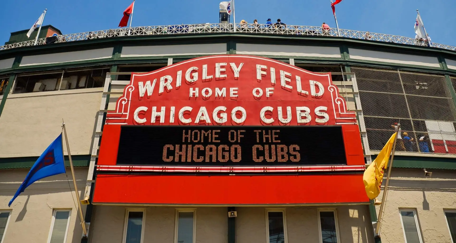 La marquesina del Wrigley Field