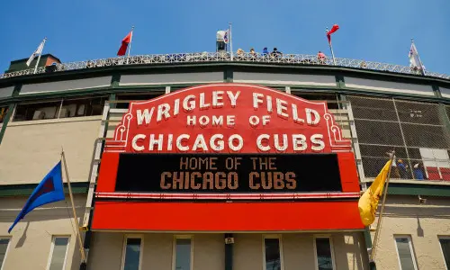La marquesina del Wrigley Field